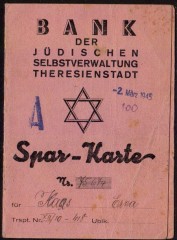 1945, Bank der Judischen Selbstverwaltung Theresienstadt- Bank of the Jewish self-government Theresienstadt.jpg