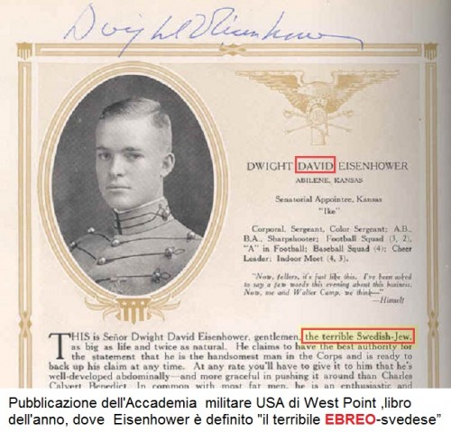 West Point Yearbook where Eisenhower is called the terrible Swedish-Jew_2.jpg